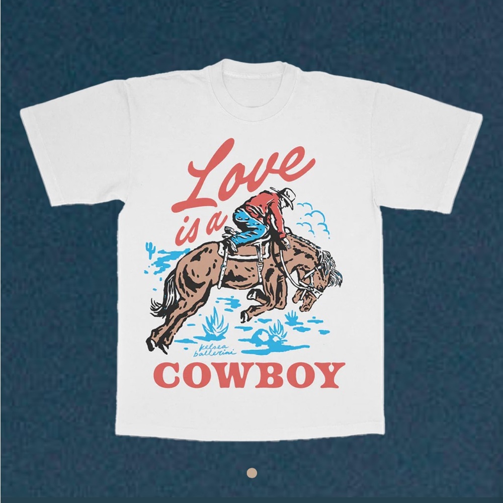 Kelsea Ballerini Love is a Cowboy concert tshirt